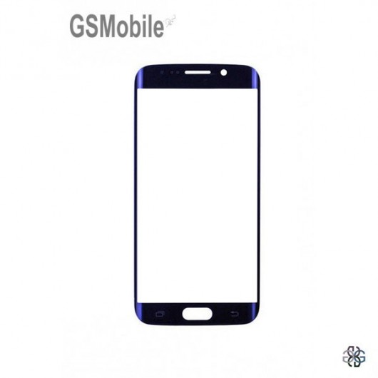 Samsung S6 Edge Galaxy G925F Screen Glass Lens black
