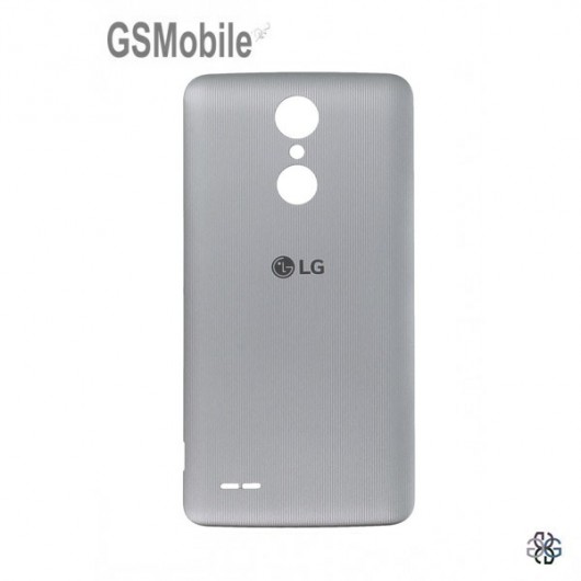 Tapa trasera LG K8 2017 M200N Plateado