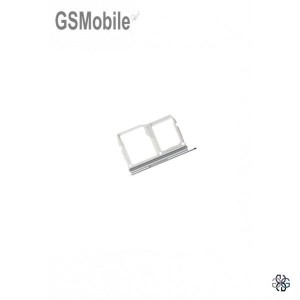 Bandeja SIM / SD para LG G6 H870 Plateado