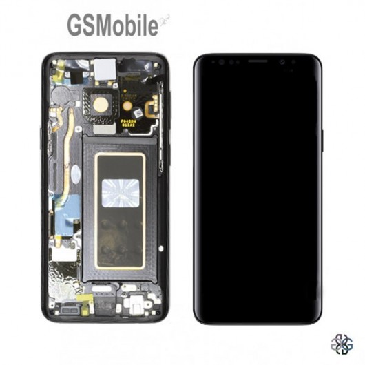 Display for Samsung S9 Galaxy G960F Titanium Grey - Original