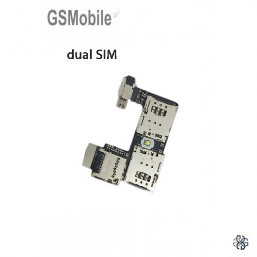Sim reader DUAL + microSD reader for Motorola Moto G2