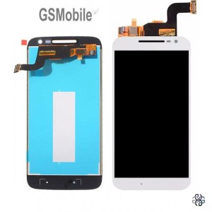 Ecrã - Display LCD Touch para Motorola Moto G4 Play Branco