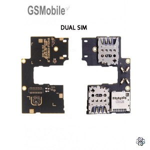 Flex lector sim DUAL & MicroSD para Motorola Moto G3