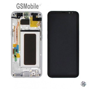 Display for Samsung S8 Plus Galaxy G955F Silver - Original