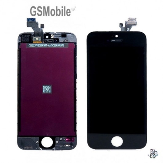 Ecrã - Display LCD Touch iPhone 5G Preto - vendas de peças sobressalentes da Apple