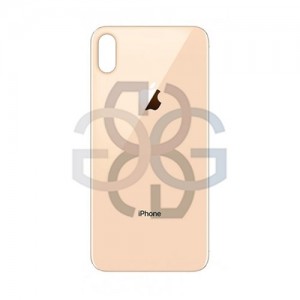 Tampa traseira para iPhone XS Dourado