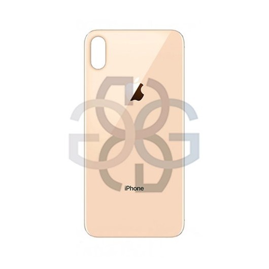 Tampa traseira para iPhone XS Dourado