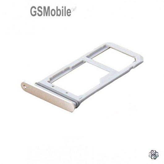 Samsung S7 Galaxy G930F SIM card and MicroSD tray gold