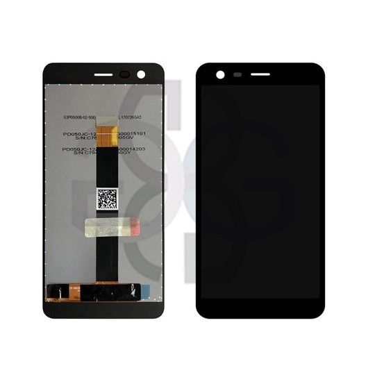 Ecrã - Display LCD Touch para Nokia 2 Preto