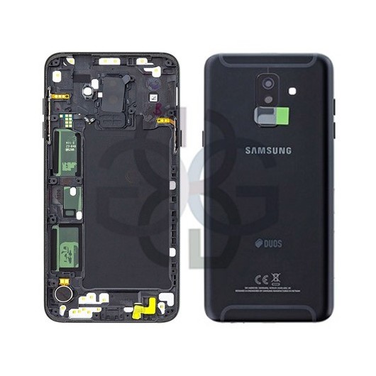 Samsung A6 Plus 2018 Galaxy A605F Battery cover black Original