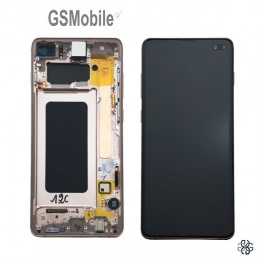 Ecrã Display Original para Samsung S10 Plus Galaxy G975F