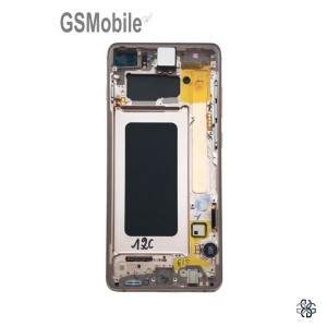 Display for Samsung S10 Plus Galaxy G975F Ceramic White - Original