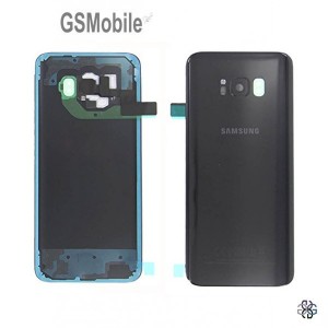 Tapa trasera Samsung S8 Plus Galaxy G955F Negro Original