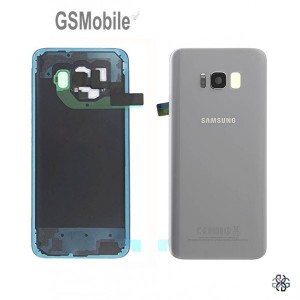 Tapa trasera Samsung S8 Plus Galaxy G955F Plata Original