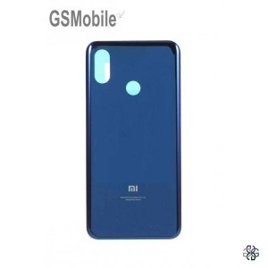 Tampa traseira para Xiaomi Mi 8 Azul