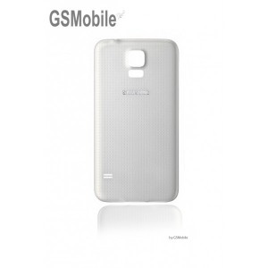 Samsung S5 Galaxy G900F battery cover white