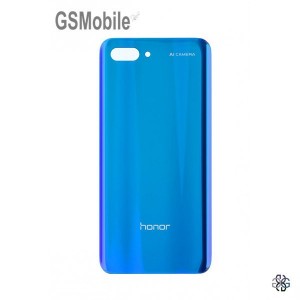 Tampa traseira azul para Huawei Honor 10