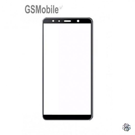 Samsung A7 2018 Galaxy A750F Screen Glass Lens black