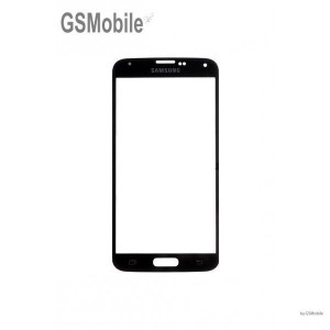 Cristal pantalla para Samsung S5 Galaxy G900F Negro
