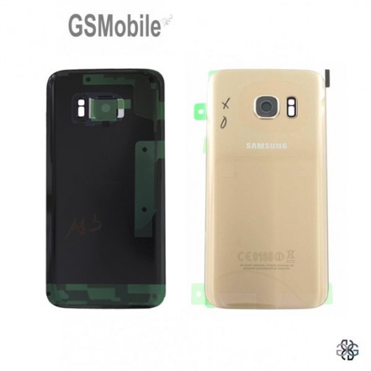 Samsung S7 Galaxy G930F Battery cover gold original