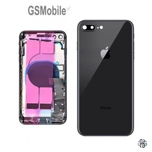 Chasis con piezas para iPhone 8 Plus Negro