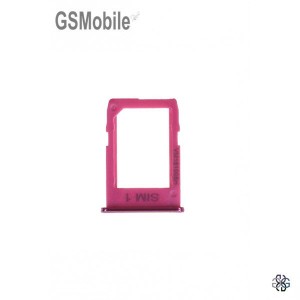 Sim card tray Samsung J4 Plus Galaxy J415F Pink - Original