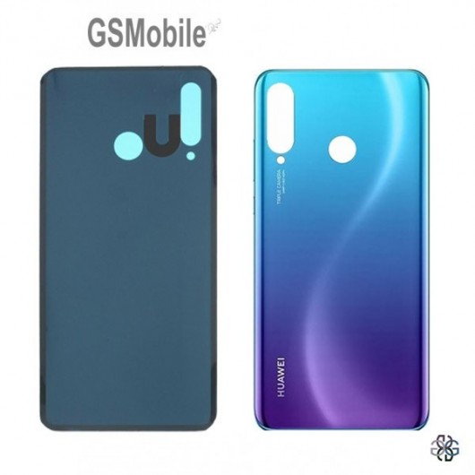 battery cover huawei p30 lite blue