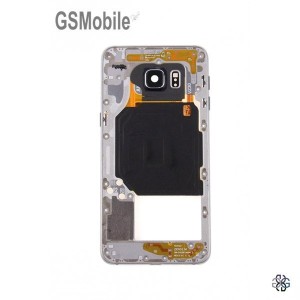 Samsung S6 Galaxy G920F Middle cover black - SWAP