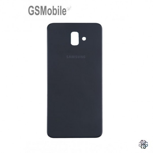 Tapa trasera para Samsung J6 Plus Galaxy J610F Negro