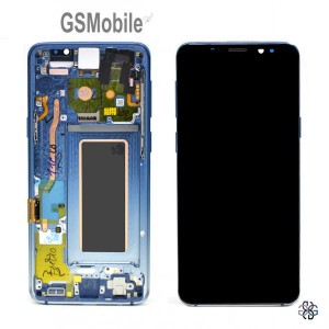 Display for Samsung S9 Galaxy G960F Polaris Blue - Original