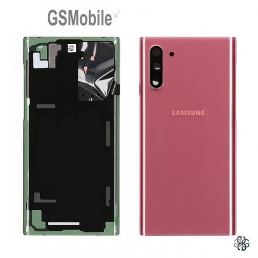 Tampa trasera Samsung Note 10 Galaxy N970F Rosa Original