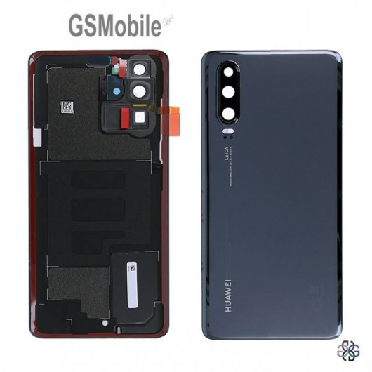 Tapa trasera para Huawei P30 Negro Original