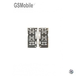 componente soporte metallico Sim SD Samsung A105 Galaxy A10 2019