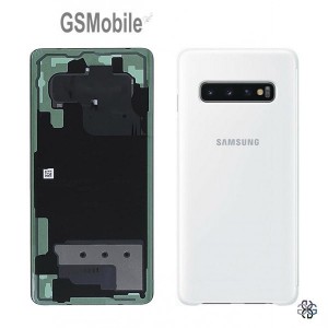 Tapa trasera Ceramic White Samsung S10 Plus Galaxy G975F - Original