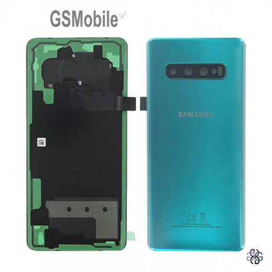 Tampa Samsung S10 Plus Galaxy G975F Verde - Original