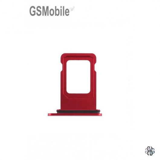 iPhone XR Sim Card tray - red