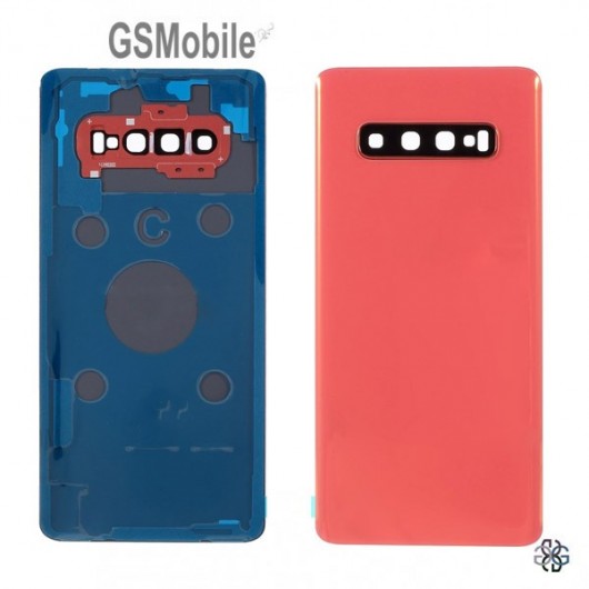 Tapa trasera roja Samsung S10 Plus Galaxy G975F - Original