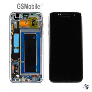 Ecrã - Display LCD Touch Samsung S7 Edge Galaxy G935F Preto Original