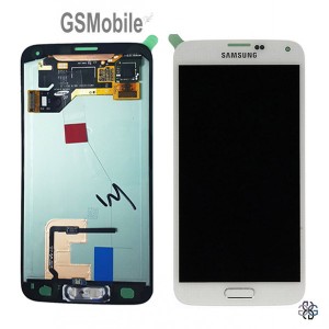 Pantalla completa Samsung G900F Galaxy S5 Blanco Original