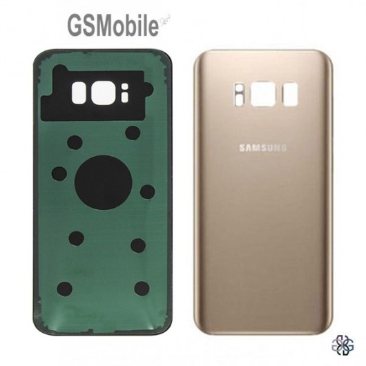 Tapa trasera Samsung S8 Galaxy G950F Dorado