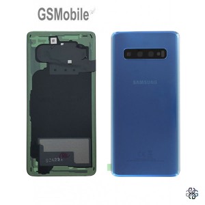 Tapa trasera Samsung S10 Galaxy G973F Azul Original