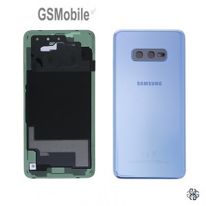 Tapa trasera Samsung S10e Galaxy G970F Azul Original repuesto original