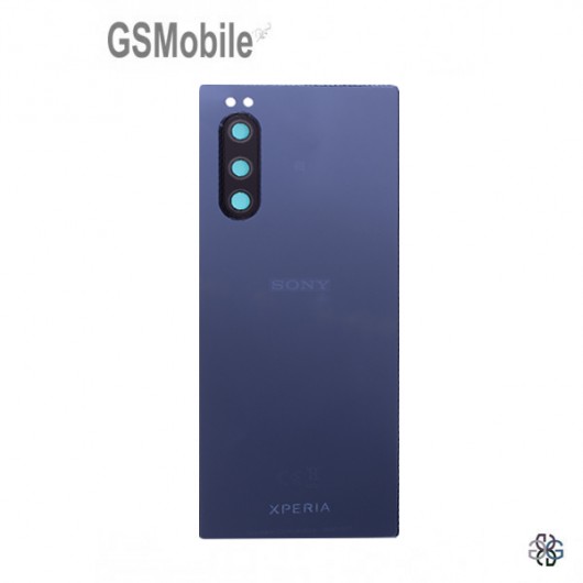 Battery Cover for Sony Xperia 5 Blue Original