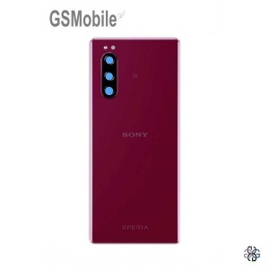 Tapa trasera Sony Xperia 5 Rojo Original