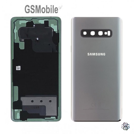 Tapa trasera Ceramic Black Samsung S10 Plus Galaxy G975F - Original