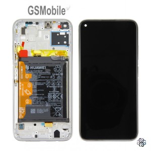 Ecrã - Display LCD Touch Huawei P40 Lite Breathing Crystal Original