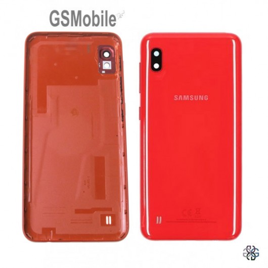 Tapa trasera Samsung  A10 2019 Galaxy A105F Rojo