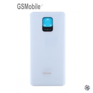 Tampa traseira para Xiaomi Redmi Note 9S Branco