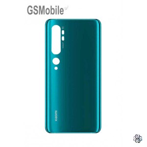 Tampa traseira para Xiaomi Mi Note 10 Verde