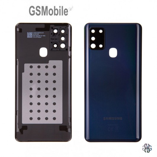 Tapa trasera para Samsung A21s Galaxy A217F Negro Original